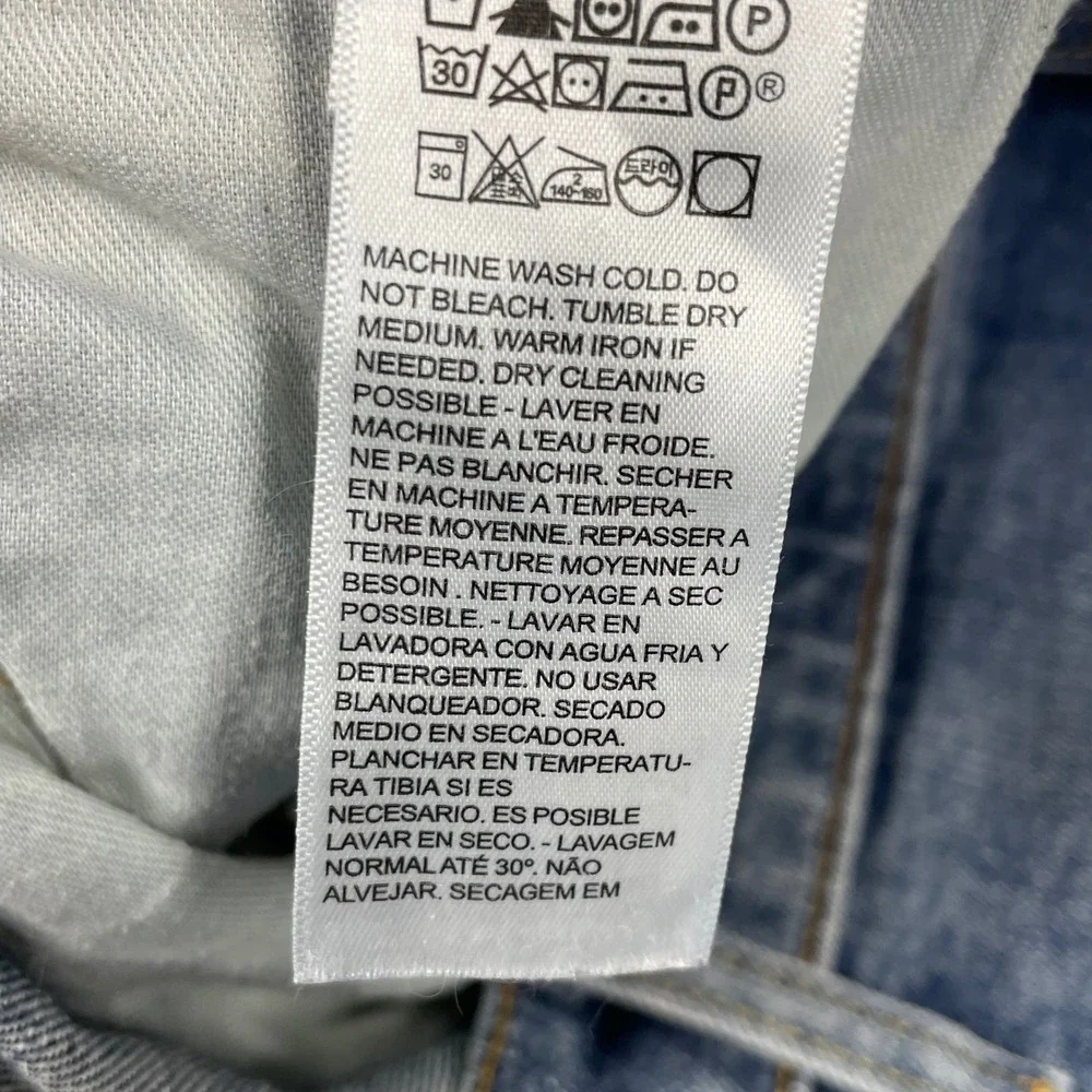 Levi's Blue 559 Relaxed Straight Denim Jeans Mens 50x34